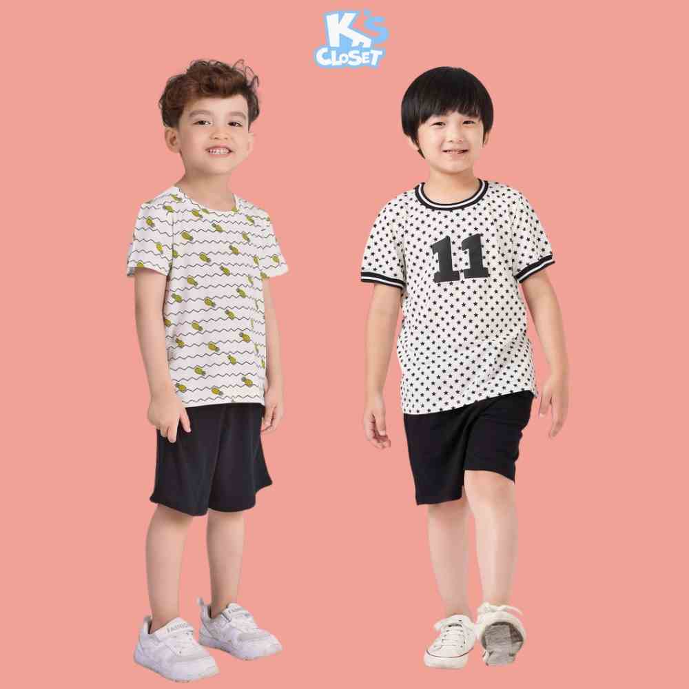 Bộ Quần Áo Cộc Tay Ks Closet Cho Bé Trai Và Bé Gái (2 - 14 Tuổi) KT69TWS E014ONS E010ONS