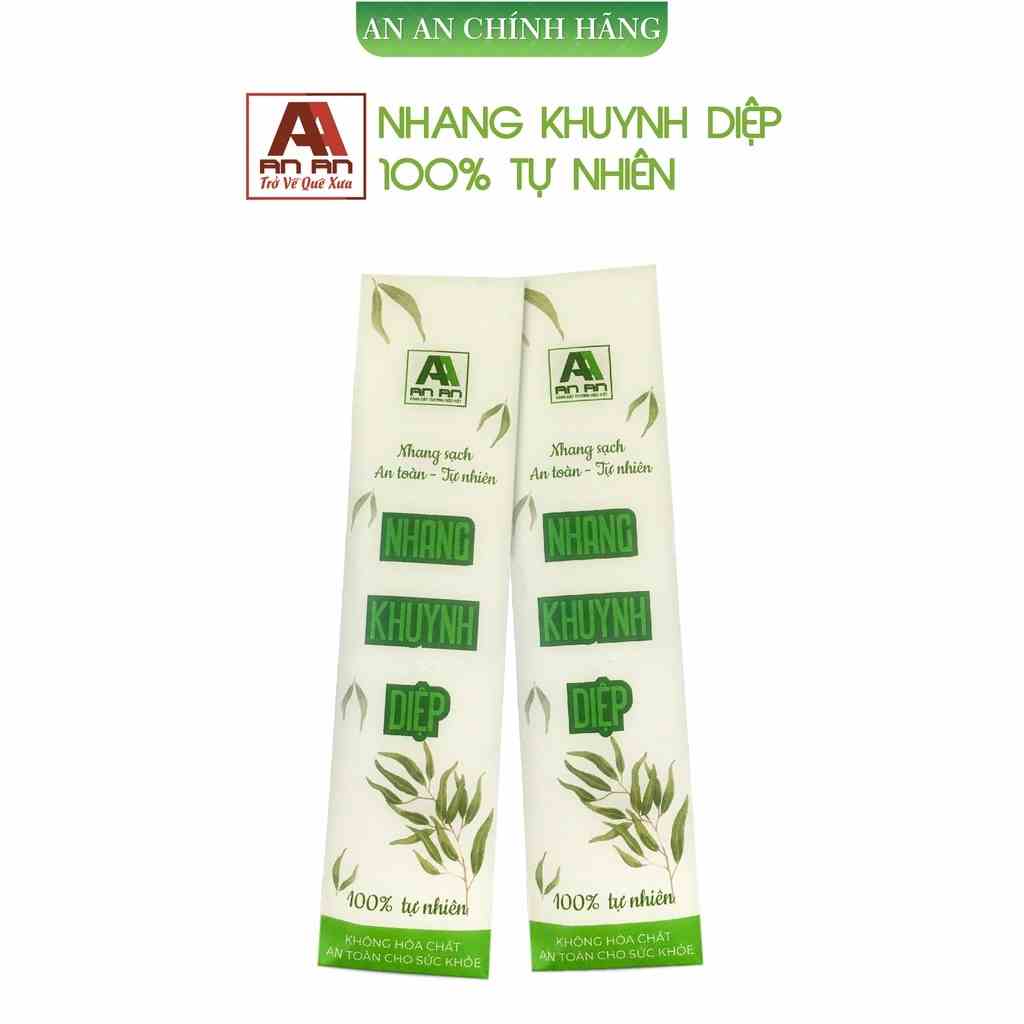 Nhang An An Hương Khuynh Diệp Gói 38 Que, Kích Thước 29 Cm Hương Thơm Tự Nhiên, Giúp Xua Đuổi Côn Trùng