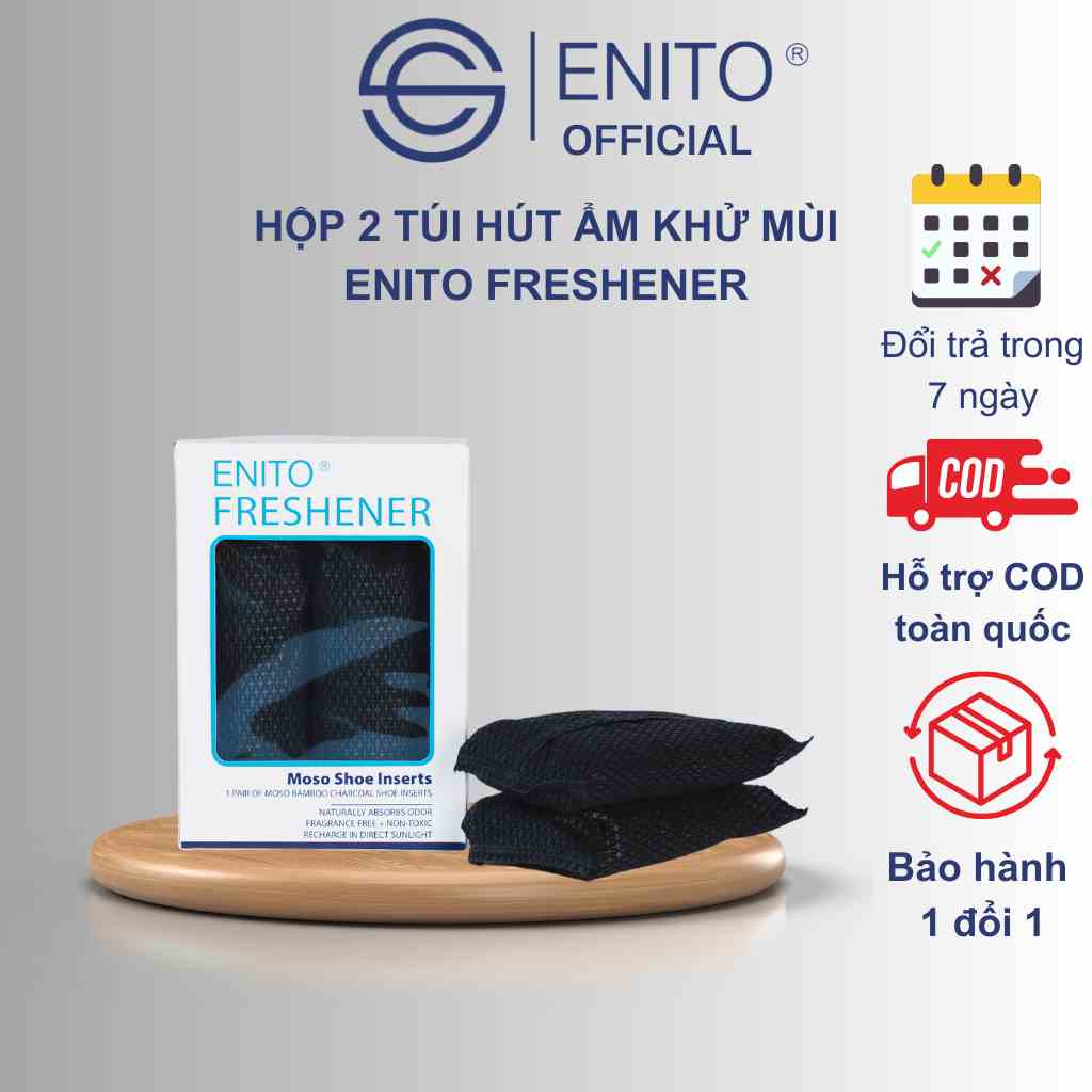 Túi Khử Mùi Enito Freshener - Chuyên Dùng Để Hút Ẩm, Khử Mùi, Diệt Vi Khuẩn Nấm Mốc Trong Giày