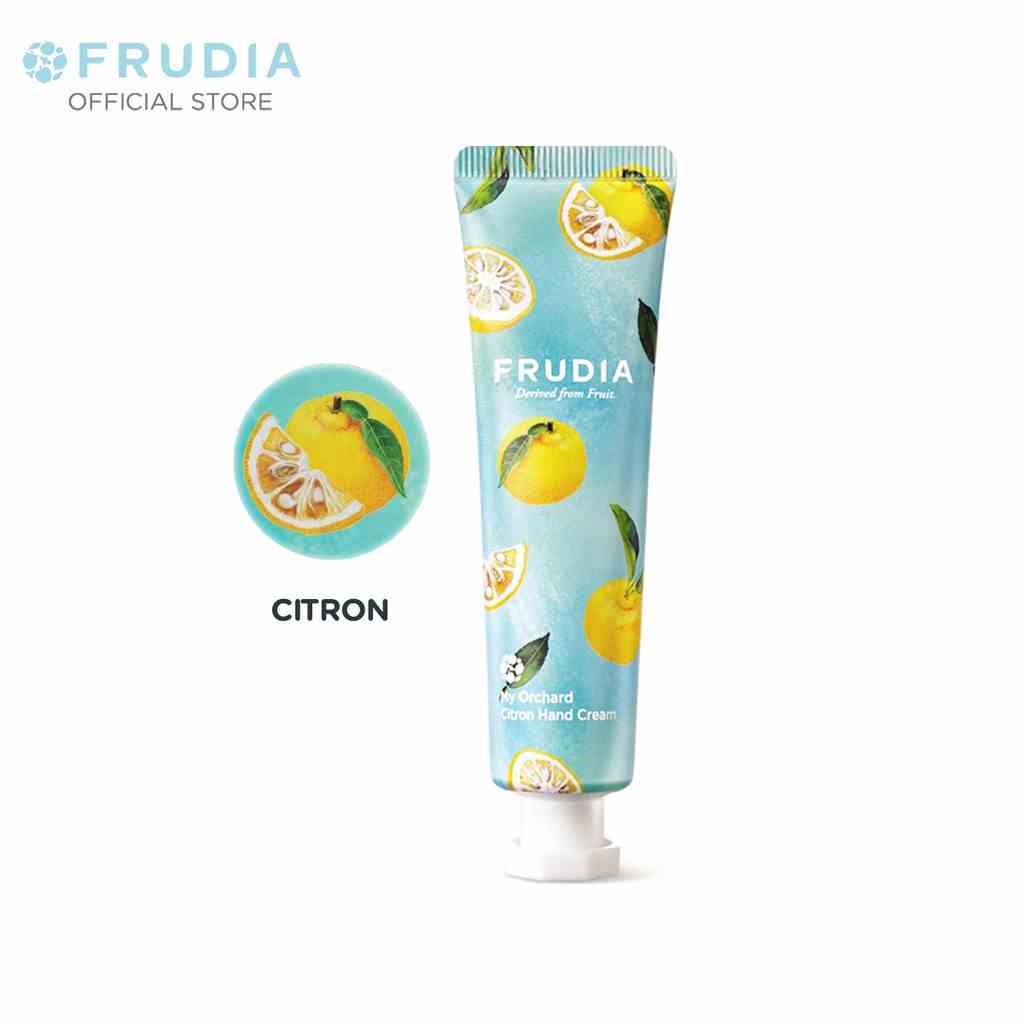 [Mã BMLTB35 giảm đến 35K đơn 99K] Kem Dưỡng Da Tay Chiết Xuất Từ Cam Quýt Frudia My Orchard Citron Handcream 30ml