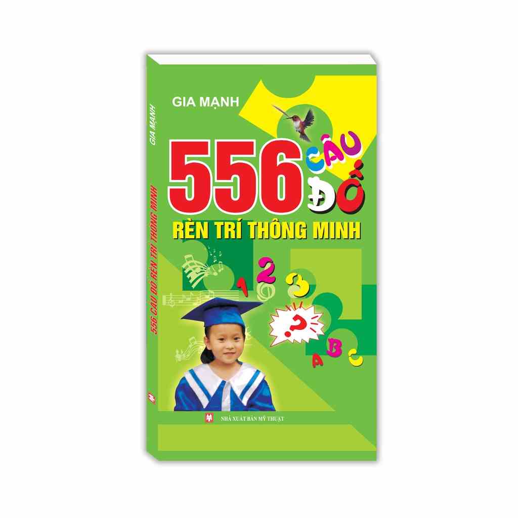 [Mã BMLTB35 giảm đến 35K đơn 99K] Sách - 556 câu đố rèn trí thông minh (to)