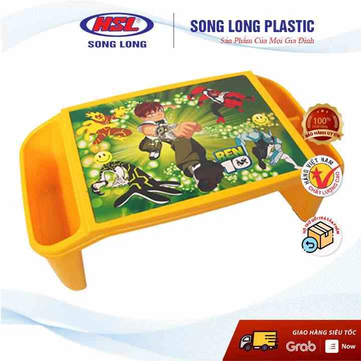 Bàn tập tô màu trẻ em size lớn nhựa-2811 -( màu và hình ngẫu nhiên ) Song Long Plastic