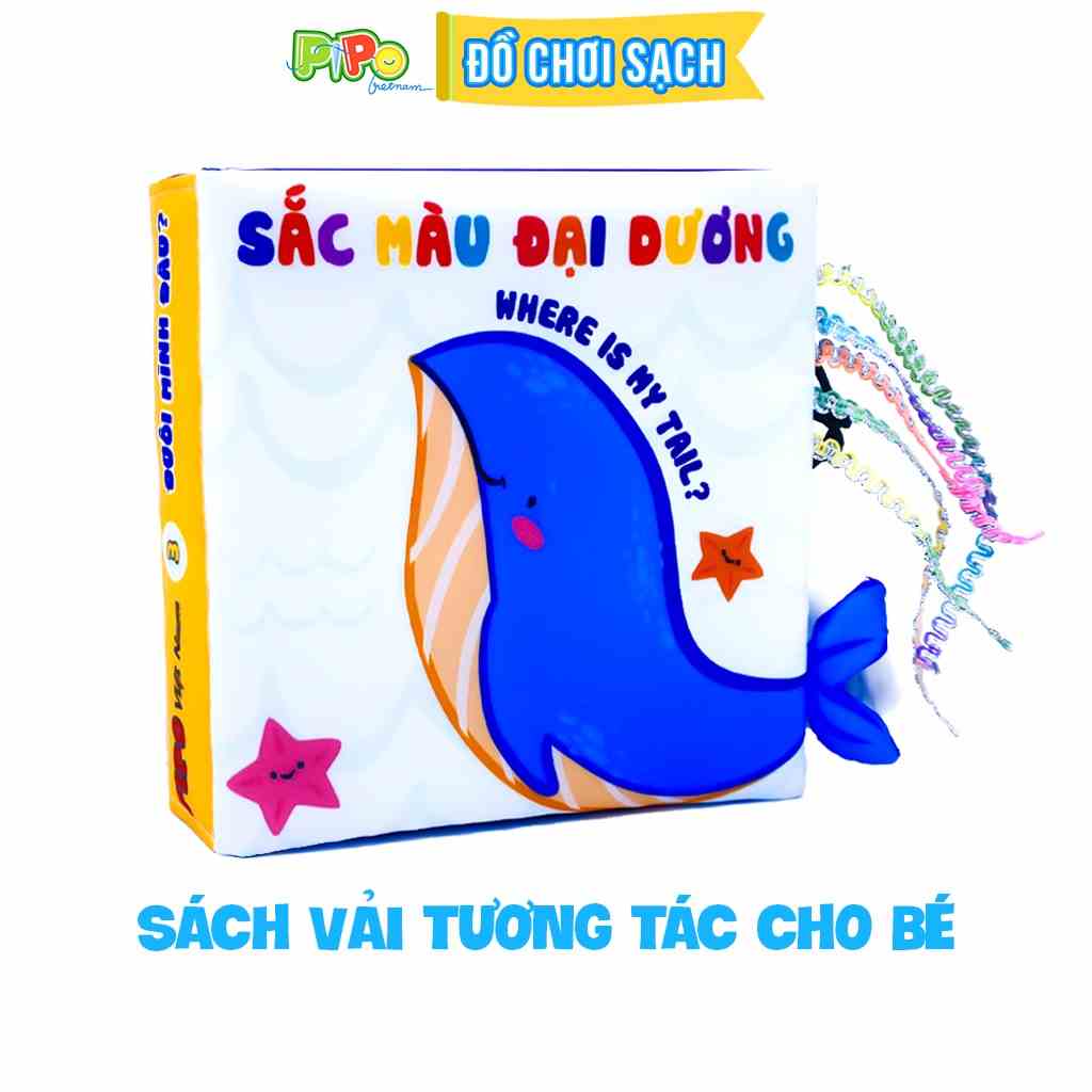 [Mã BMLTB35 giảm đến 35K đơn 99K] Sách vải song ngữ Anh-Việt Pipo: 