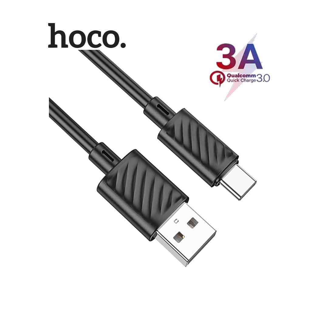 [Mã BMLTA35 giảm đến 35K đơn 99K] Cáp sạc nhanh 3A Hoco X88 Type-C dây TPE dẻo siêu bền chống gãy gập dài 1M