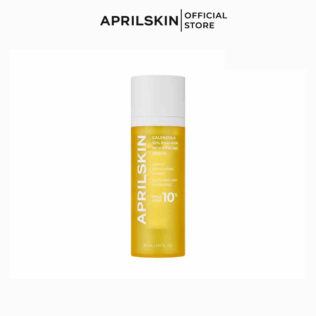 Tinh chất dưỡng da Aprilskin Calendula 10% PHA+AHA Resurfacing Serum