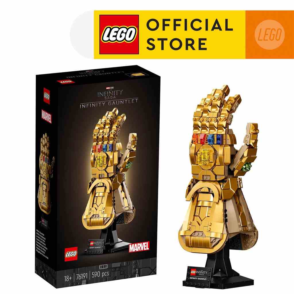 [Mã LIFEMC06CBAU giảm 50k đơn 350k] LEGO Super Heroes 76191 Marvel Găng Tay Vô Cực (590 chi tiết)