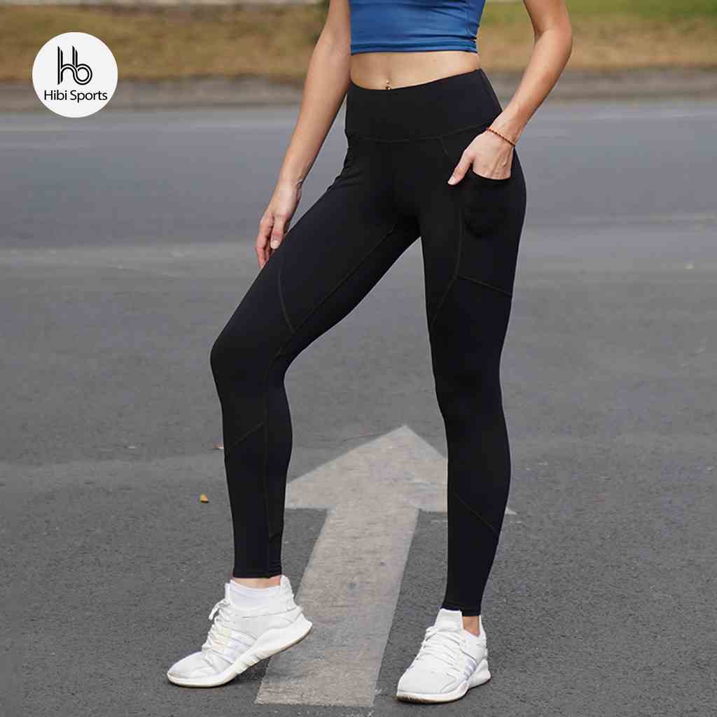 Quần tập Yoga - Gym nâng mông Lưng cao QD307 Hibi Sports