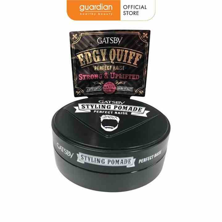 Wax Vuốt Tóc Pomade Perfect Raise Gatsby 75Gr