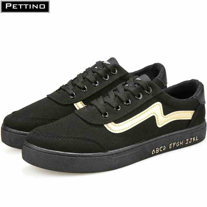 [Mã BMLTA35 giảm đến 35K đơn 99K] Giày sneaker nam thời trang màu đen size 39 PETTINO - GT01