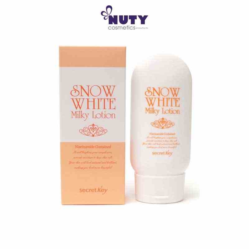 Sữa Dưỡng Trắng Da Secret Key Snow White Milky Lotion (120g)