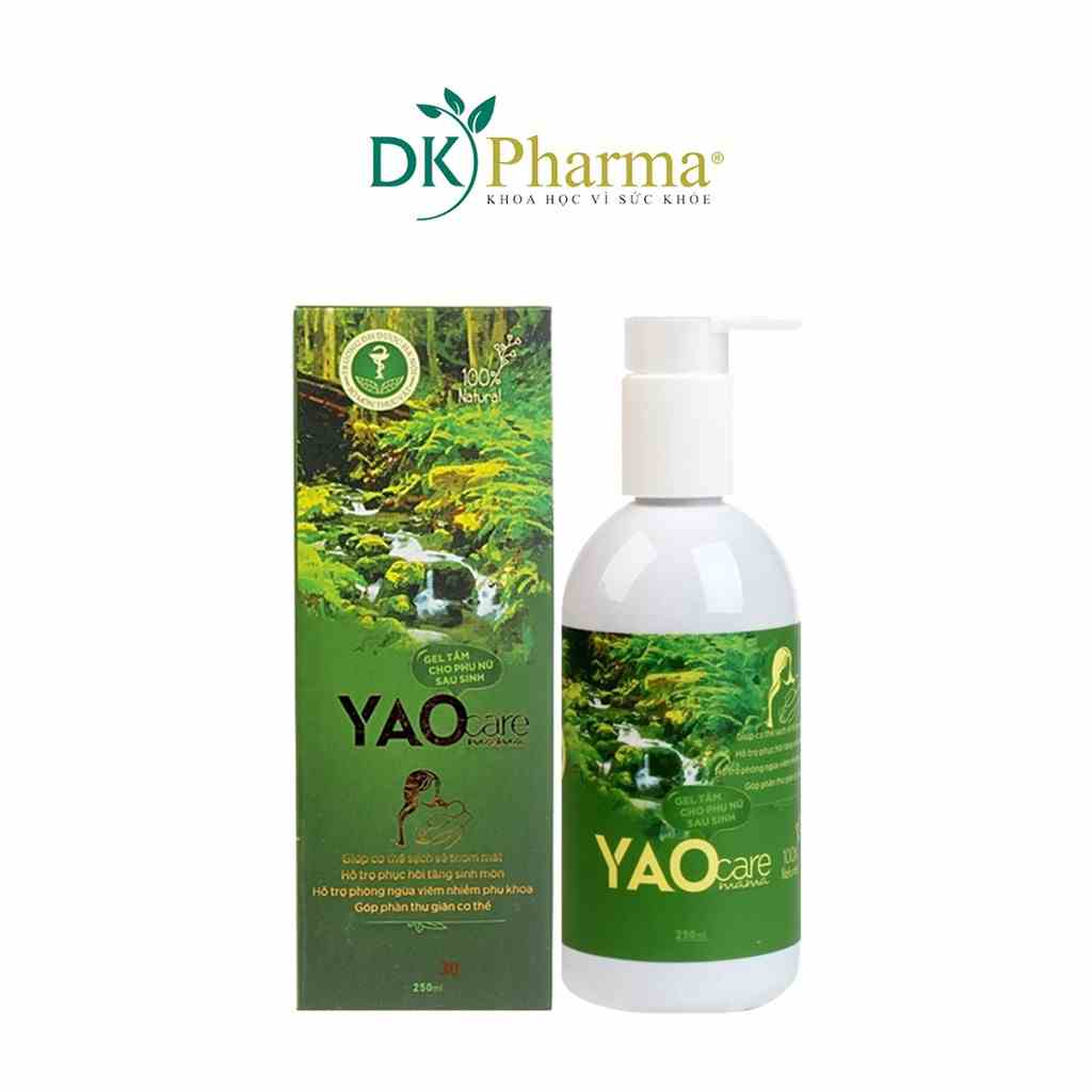 [Mã BMLTA35 giảm đến 35K đơn 99K] Gel tắm gội thảo dược cho mẹ sau khi sinh DK Pharma Yaocare Mama Gel 250 ml