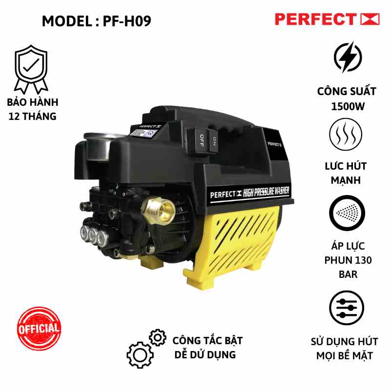 Máy xịt cao áp Perfect H09-1 1800W