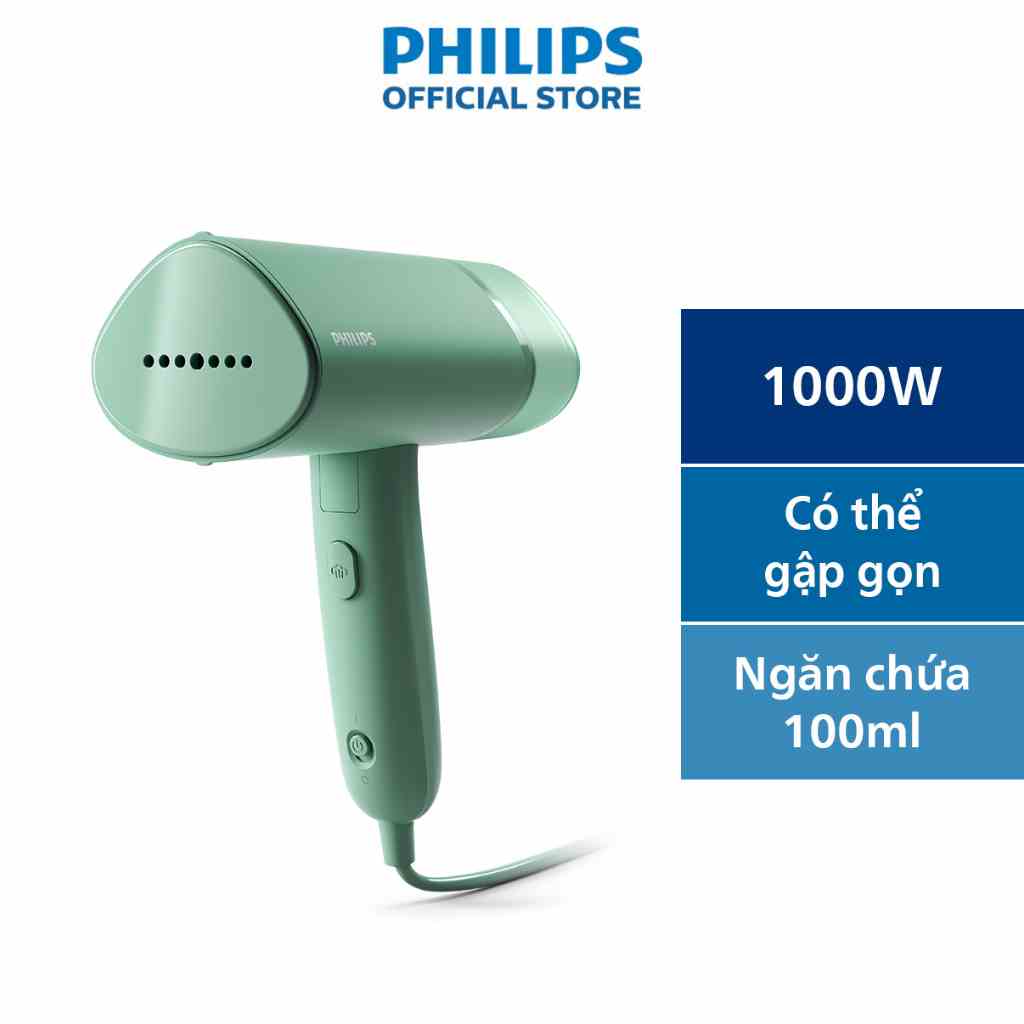 Bàn Ủi Hơi Nước cầm tay PHILIPS STH3010 /70 1000W- Hàng Chính Hãng