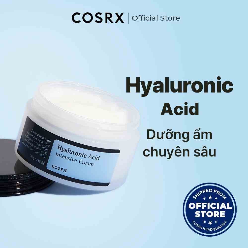 Kem dưỡng ẩm da COSRX Hyaluronic Acid Intensive Cream cao cấp 100ml