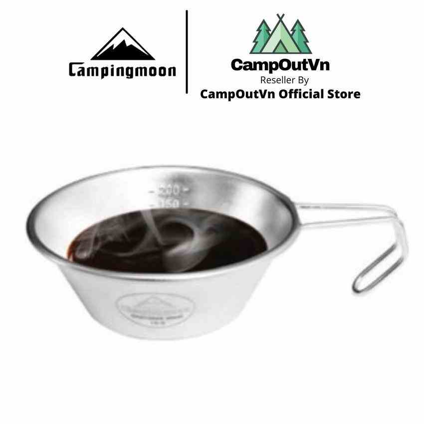 Campingmoon đồ cắm trại campoutvn bát cắm trại du lịch dã ngoại nấu uống nhỏ gọn A080