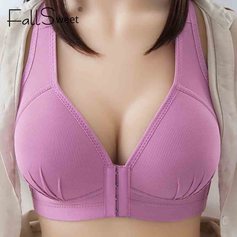 Áo ngực FALLSWEET mềm mại thoáng khí thoải mái size 36-46 B C