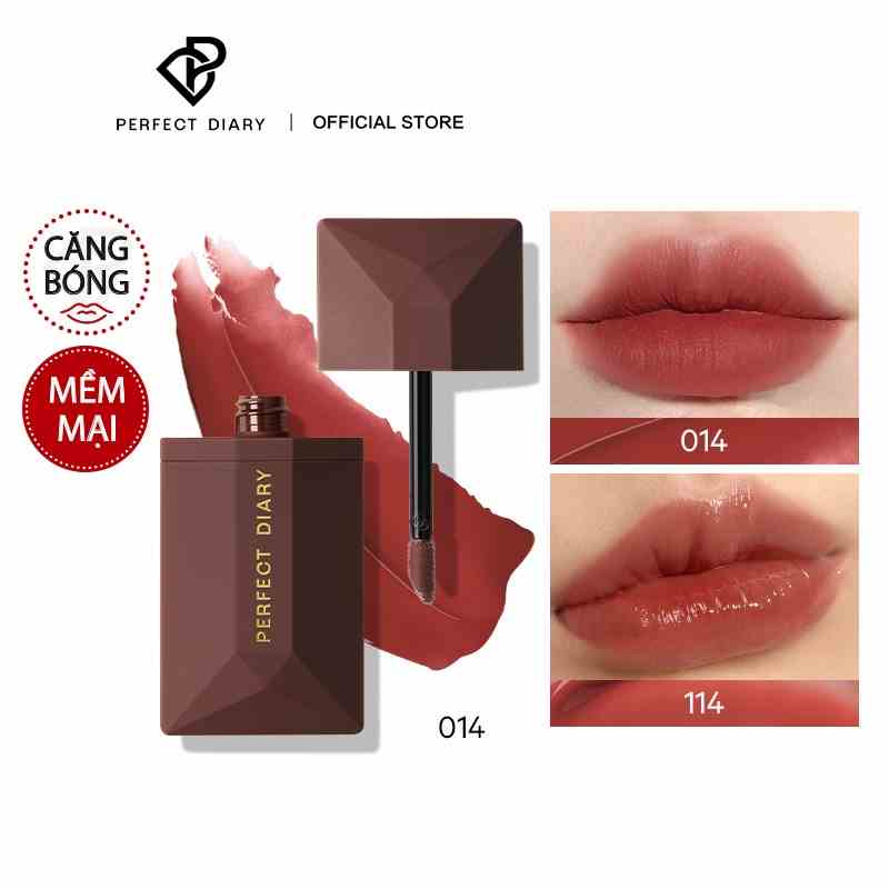 Son Môi Perfect Diary ReadMe Lip Veil 10 tông màu tùy chọn lâu trôi 4g