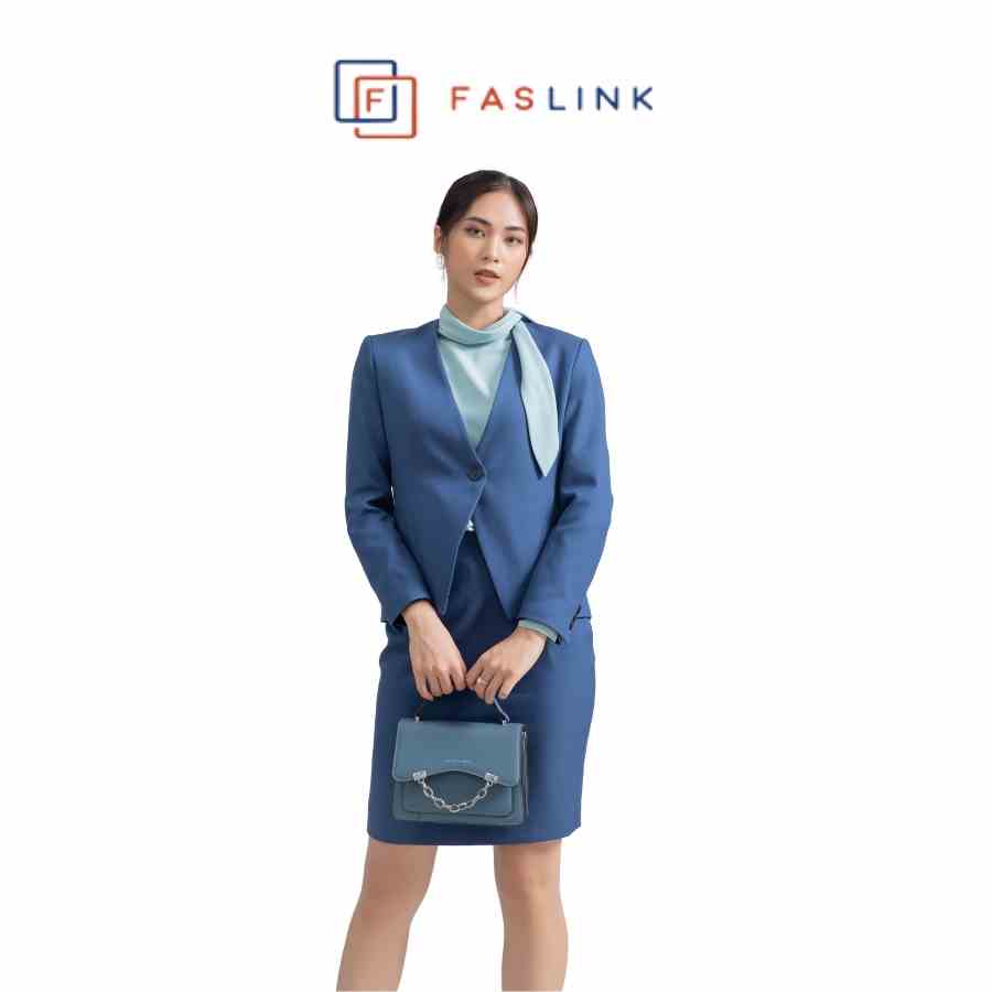 [Mã BMLTB200 giảm đến 100K đơn 499K] Áo Vest nữ công sở thanh lịch - Faslink