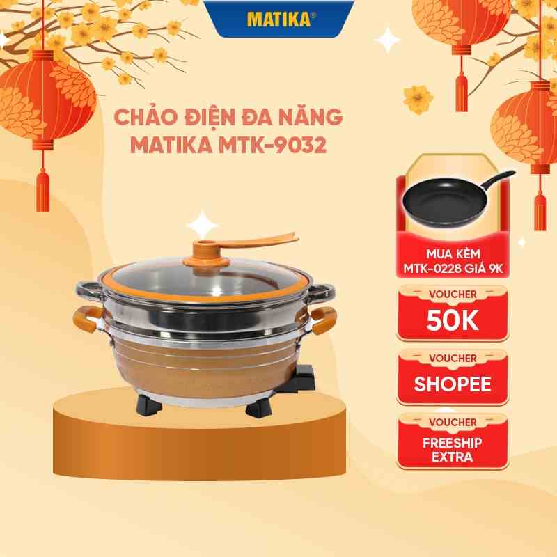 Nổi lẩu điện đa năng MATIKA 6L 1800W MTK-9032