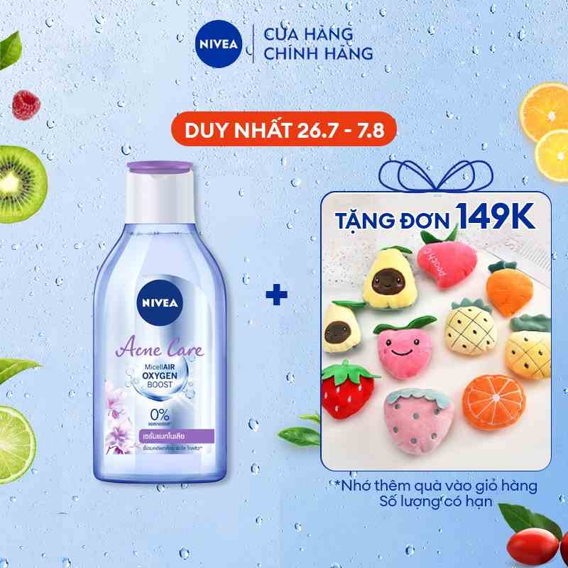 Nước Tẩy Trang NIVEA Ngừa Mụn Acne Care Micellar Water - 400ml - 80116