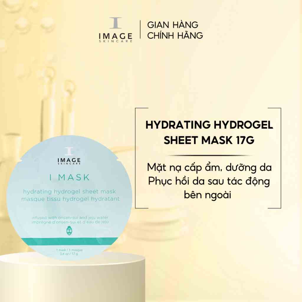 Mặt nạ sinh học cấp ẩm chuyên sâu Image Skincare I Mask Hydrating Hydrogel Sheet Mask 17g