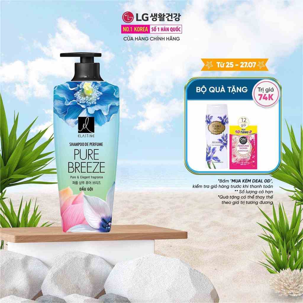 Dầu gội Elastine De Perfume hương nước hoa 600ml