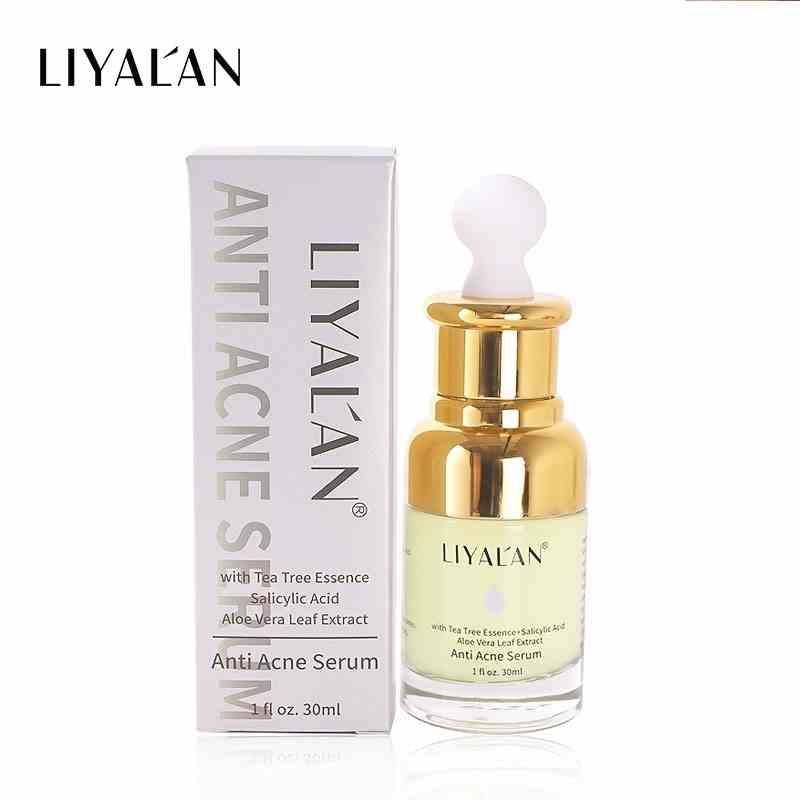 Tinh Chất Tràm Trà Tự Nhiên LIYALAN 30ml Hỗ Trợ Giảm Mụn