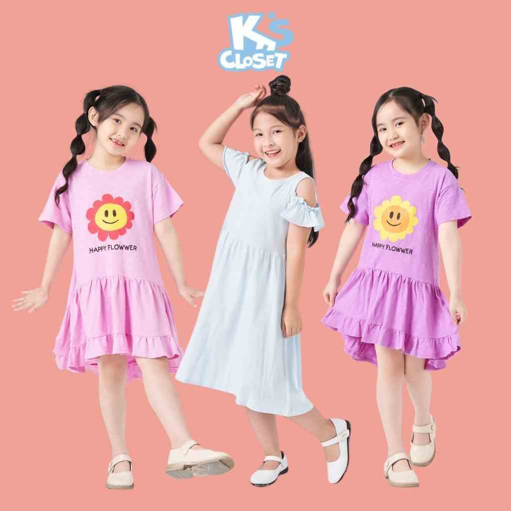 Váy Cotton Ks Closet Cho Bé Gái (2 9 Tuổi) Mặc Hè Mát KT162THS / E137ONS / E129ONS / E019TWS TMĐT