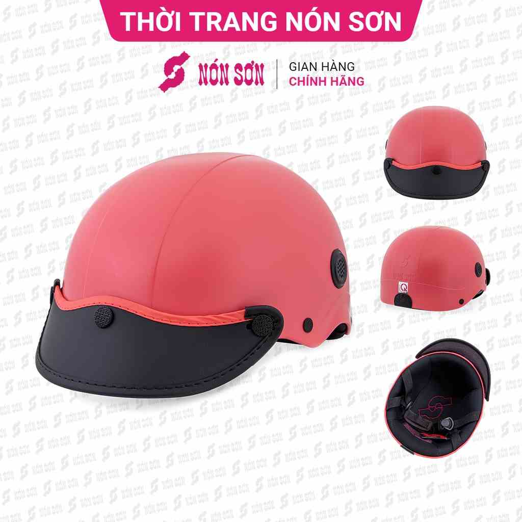 Mũ bảo hiểm lỗ thông gió NÓN SƠN chính hãng TG-HG-359.