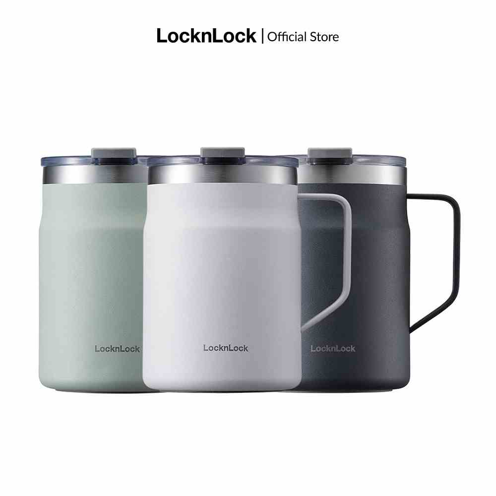 [Mã LIFEMC07CBAU giảm 50k đơn 350k] Cốc giữ nhiệt Lock&Lock Metro Table Mug 475ml LHC4219 (3 màu)