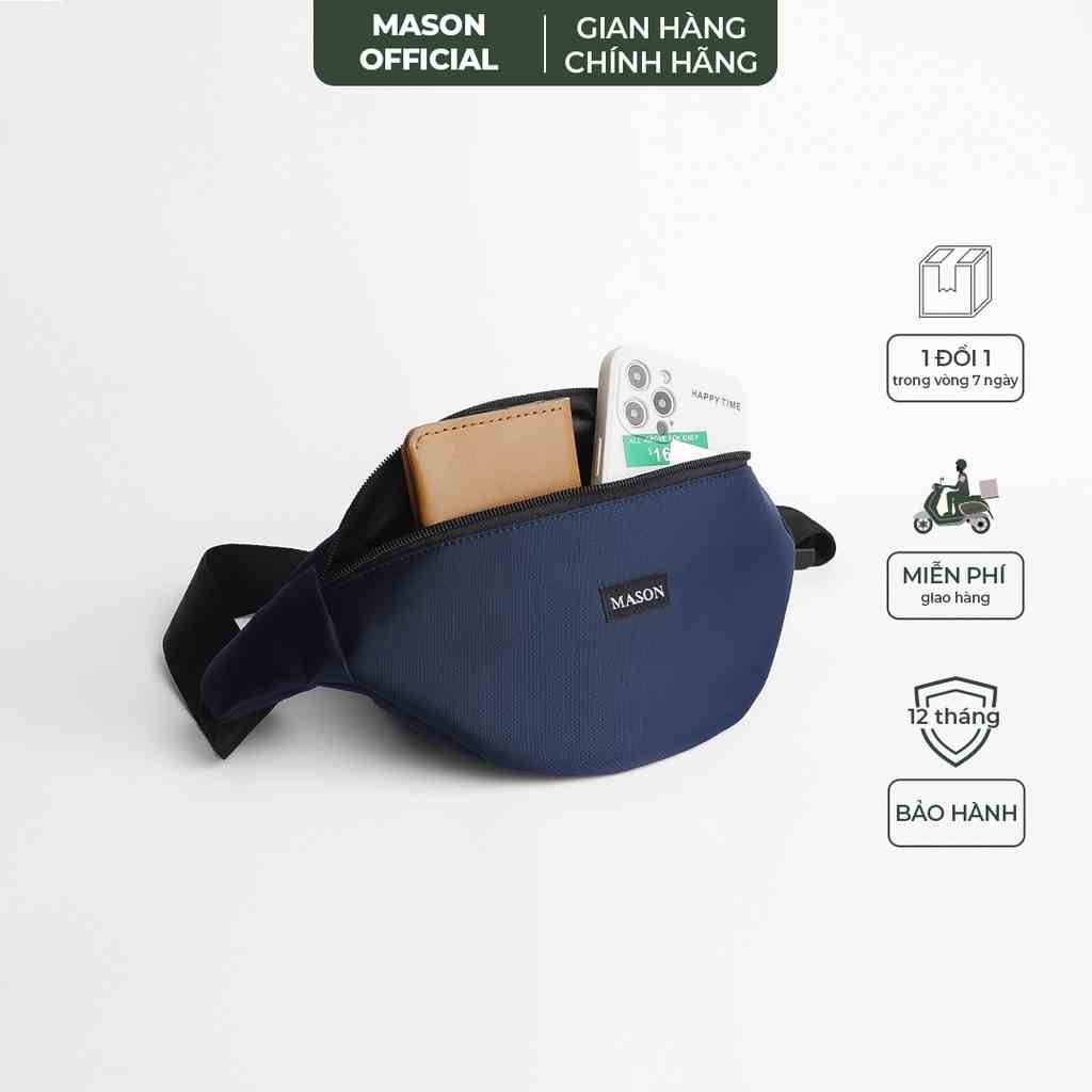 Túi bao tử đeo chéo nam nữ unisex nhỏ gọn tiện lợi Daily Bag vải Oxford nhập khẩu thương hiệu MASON - M09