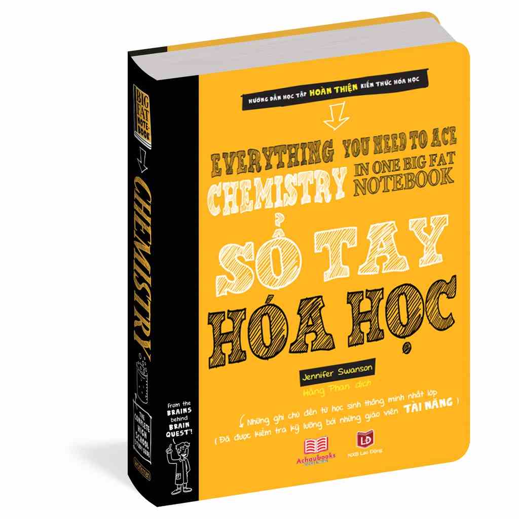 [Mã BMLTA35 giảm đến 35K đơn 99K] Sách Hóa học - Sổ tay hóa học ( Dành cho học sinh 14+ )