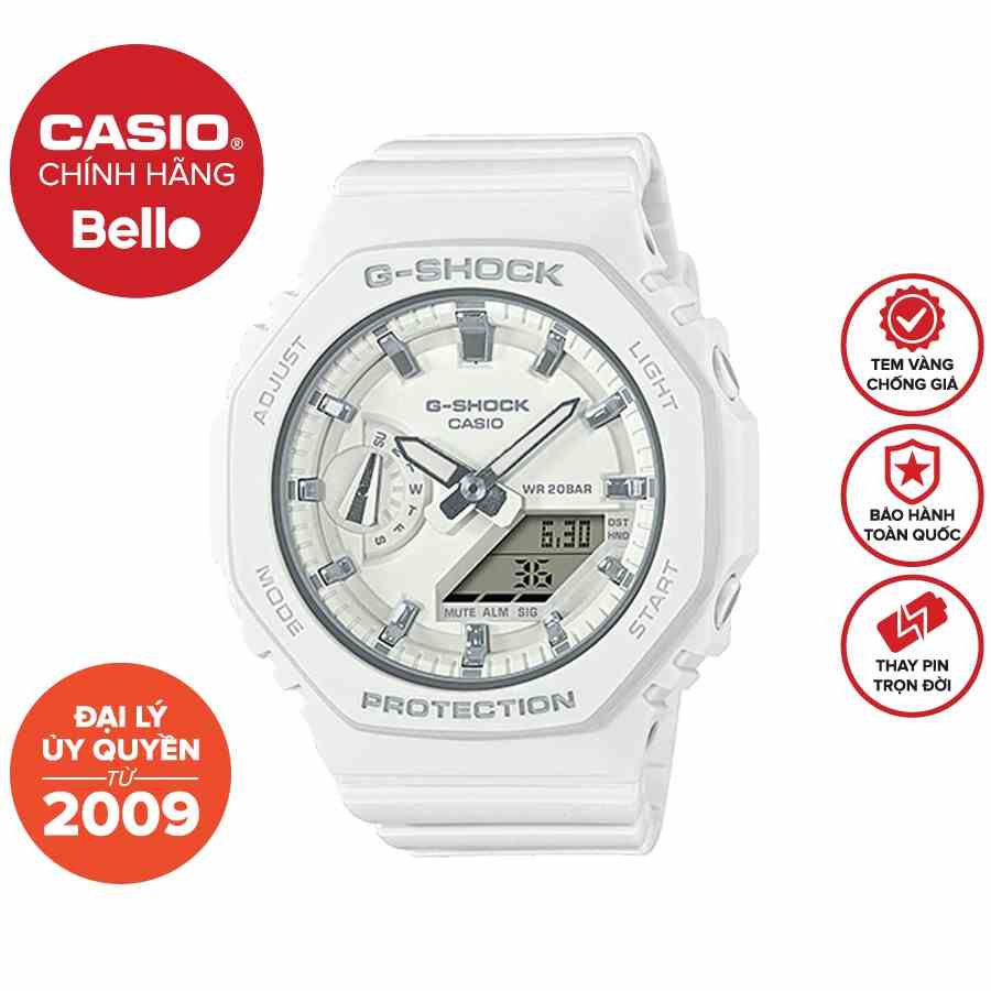 Đồng hồ Nữ Dây Nhựa Casio G-Shock GMA-S2100-7ADR chính hãng bảo hành 5 năm Pin trọn đời