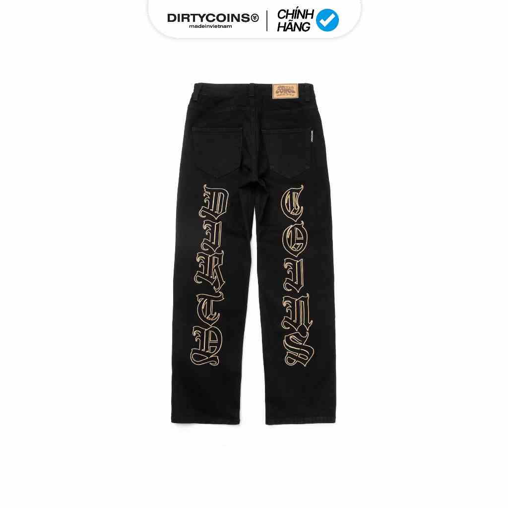 Quần DirtyCoins Gothic Jeans - Black