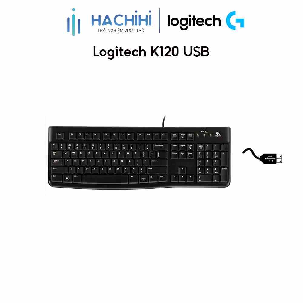 Bàn phím Logitech K120 USB