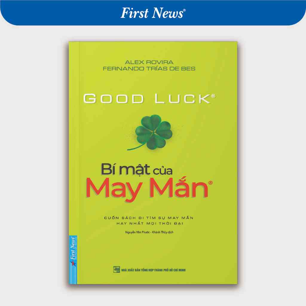 Sách Bí Mật Của May Mắn (Khổ Nhỏ) - Good Luck - First News