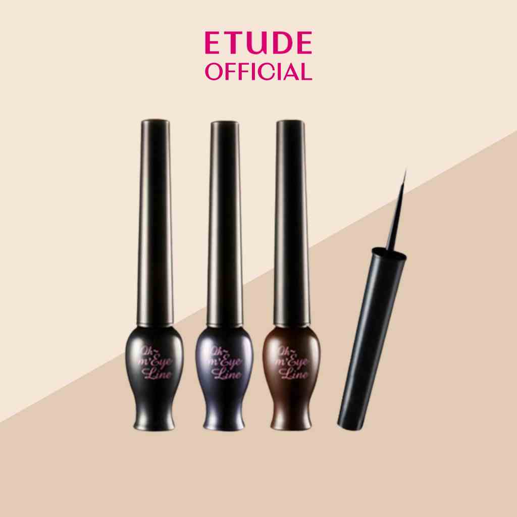 Bút Kẻ Mắt Nước ETUDE Oh My Eye Line 5ml Chất Lượng Cao, Sắc nét lâu trôi cho đôi mắt sâu cuốn hút và tự nhiên