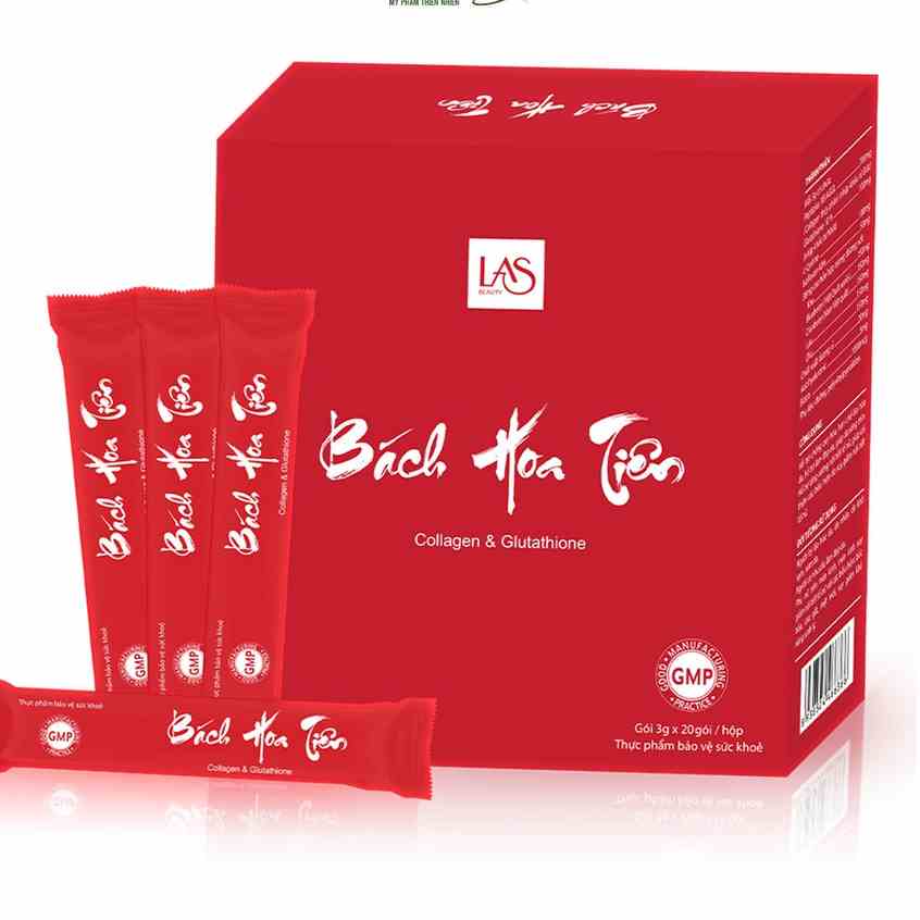 [Mã BMLTB200 giảm đến 100K đơn 499K] Bách hoa tiên Las Beauty cốm uống đẹp da bổ sung nội tiết tố nữ 100% chính hãng