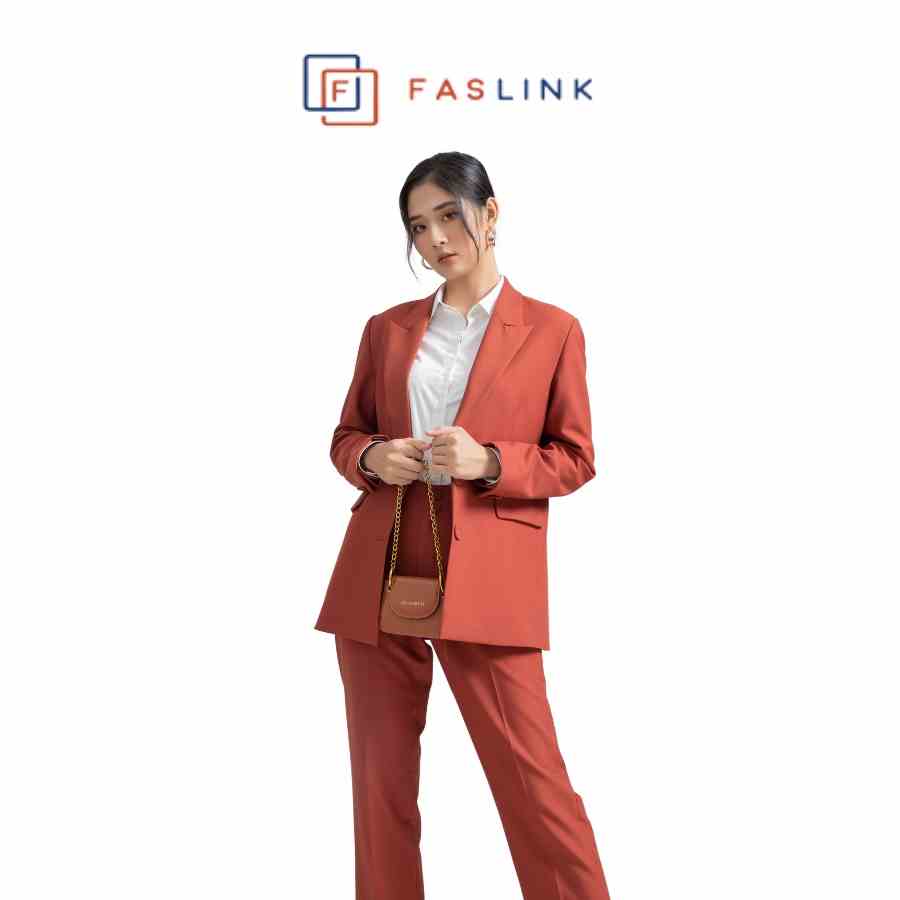 [Mã BMLTB200 giảm đến 100K đơn 499K] Áo Vest nữ suông công sở hiện đại - Faslink