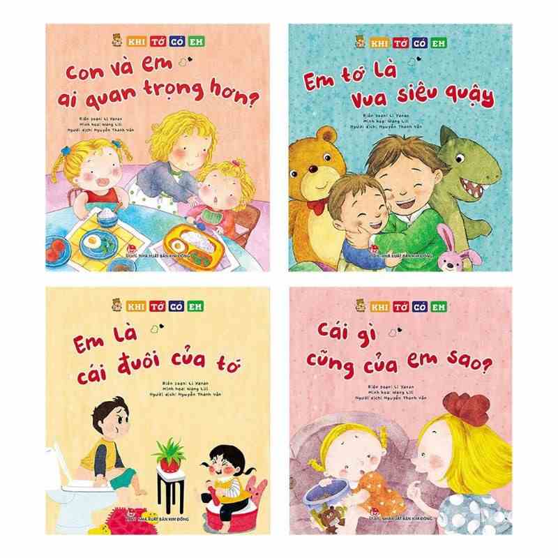 [Mã BMLTB200 giảm đến 100K đơn 499K] Sách - Khi tớ có em (Bộ 4 cuốn)