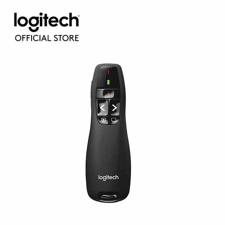 [Mã ELCL7 giảm 7% đơn 300K] Bút trình chiếu từ xa Logitech R400 - Không dây USB 15m, nút bấm tiện lợi