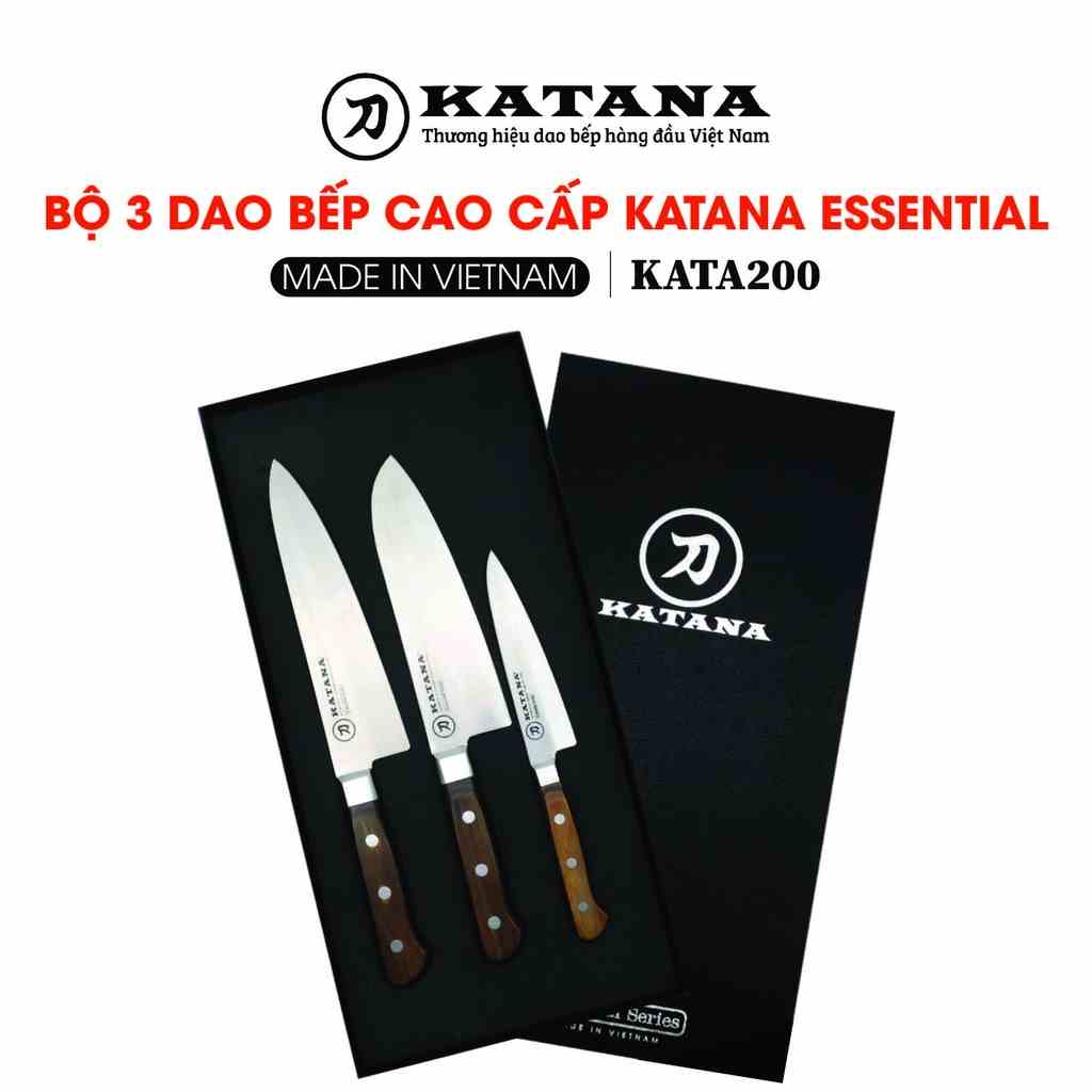 DAO bếp siêu sắc Essential thương hiệu KATANA - thái thịt cá, đa năng, hoa quả có BẢO HÀNH và mài lại miễn phí