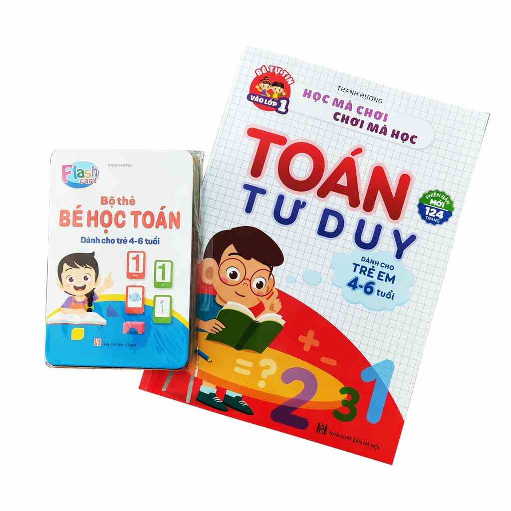 [Mã BMLTB35 giảm đến 35K đơn 99K] Sách - Toán Tư Duy Dành Cho Trẻ Em 4-6 Tuổi ( Tặng Kèm Bộ Thẻ Bé Học Toán)