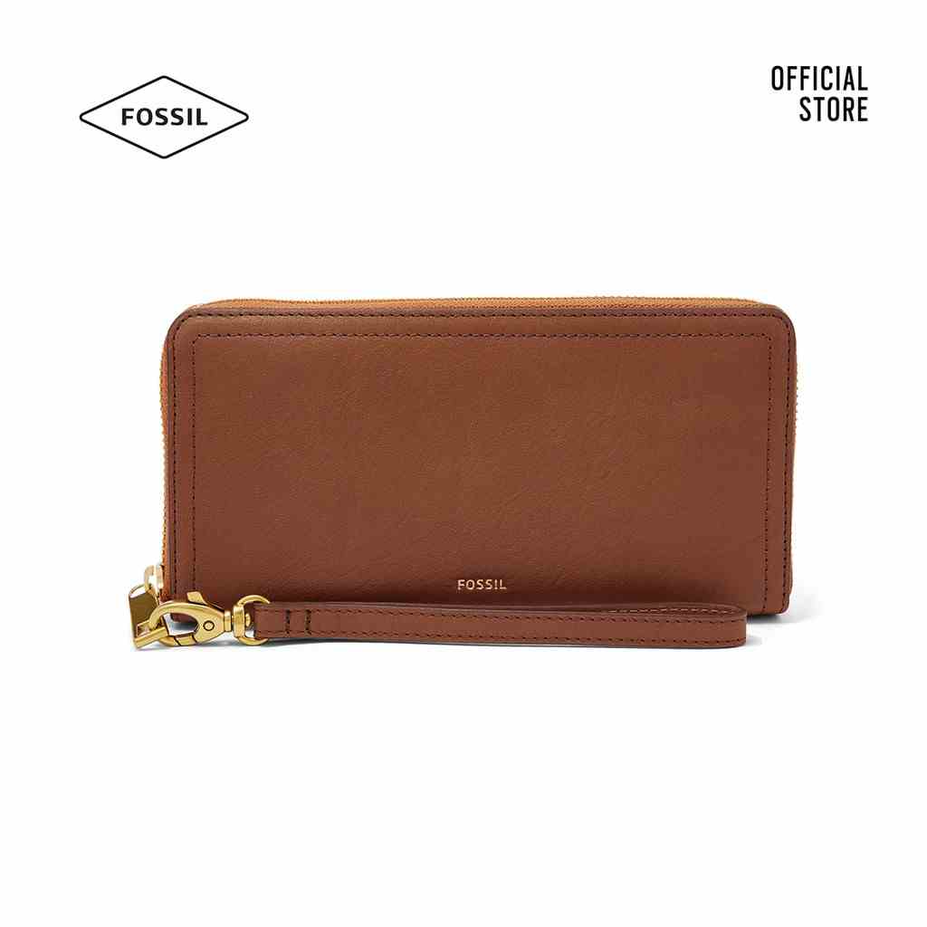 [Mã BMLTA35 giảm đến 35K đơn 99K] Ví nữ Fossil Logan Clutch SL7831200 - nâu