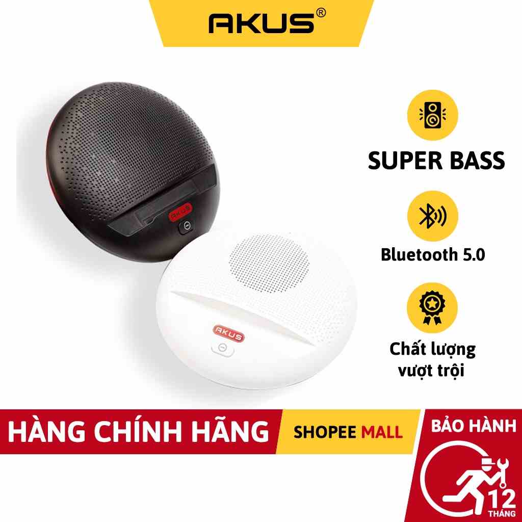 Loa Bluetooth AKUS LB02 - PIN 5 GIỜ - HÀNG CHÍNH HÃNG - BẢO HÀNH 12 THÁNG - Akus