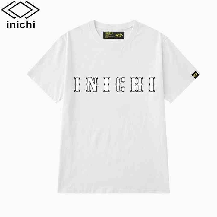 [Mã BMLT30 giảm đến 30K đơn 299K] Áo thun unisex in INICHI cách điệu 4 màu I13