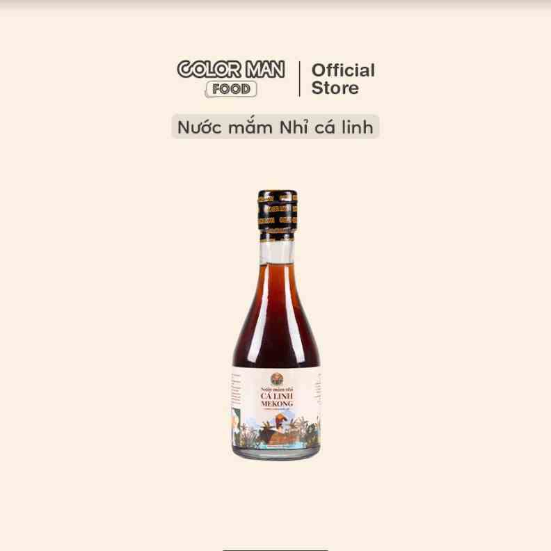 [Date 25.08.2023] Nước Mắm Nhỉ Cá Linh COLOR MAN 300ml