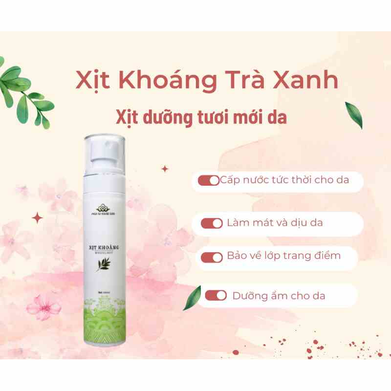 LTBAUAB36 giảm đến 50K đơn 250K] Xịt khoáng Phấn Nụ Hoàng Cung 100ml