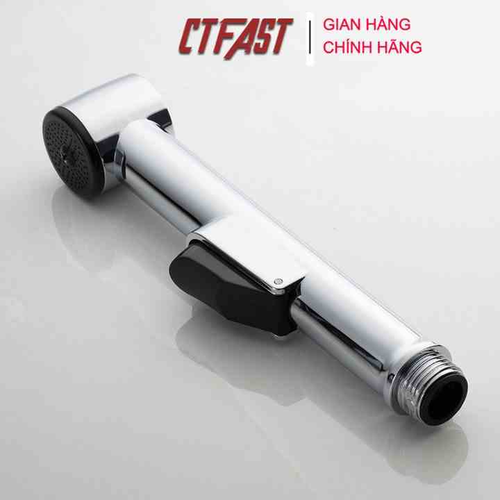 [Mã BMLTB200 giảm đến 100K đơn 499K] Đầu vòi xịt vệ sinh (tilet) CTFAST vệ sinh bồn cầu, giá đỡ tiện ích nhỏ gọn