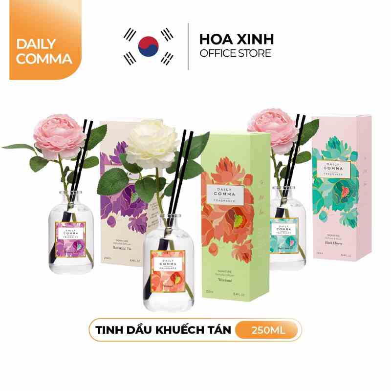 Tinh Dầu Khuếch Hương DAILY COMMA Camelia 250ml